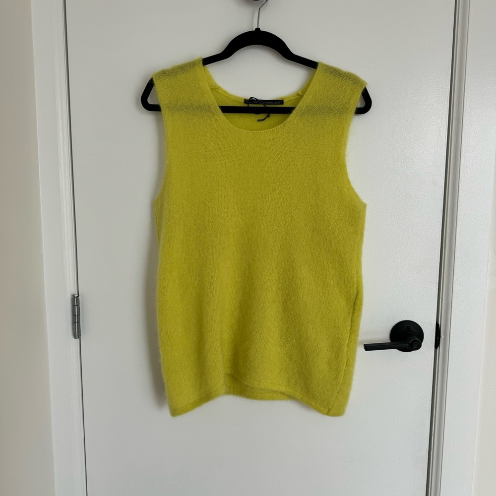 Pristine vintage CLASS Roberto Cavalli mohair sweater vest - Picture 2 of 5